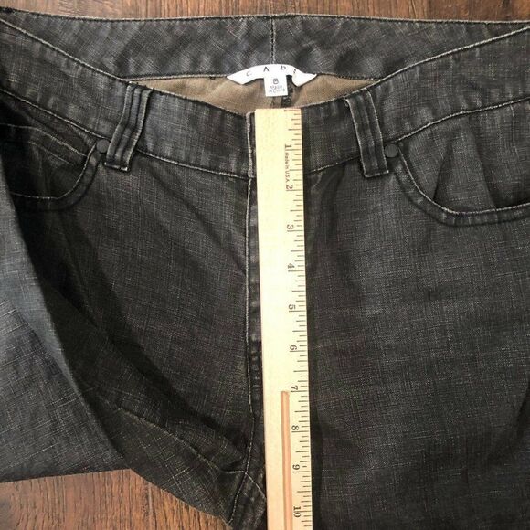 🎄CAbi Style 258 Linen Capri - Picture 7 of 8